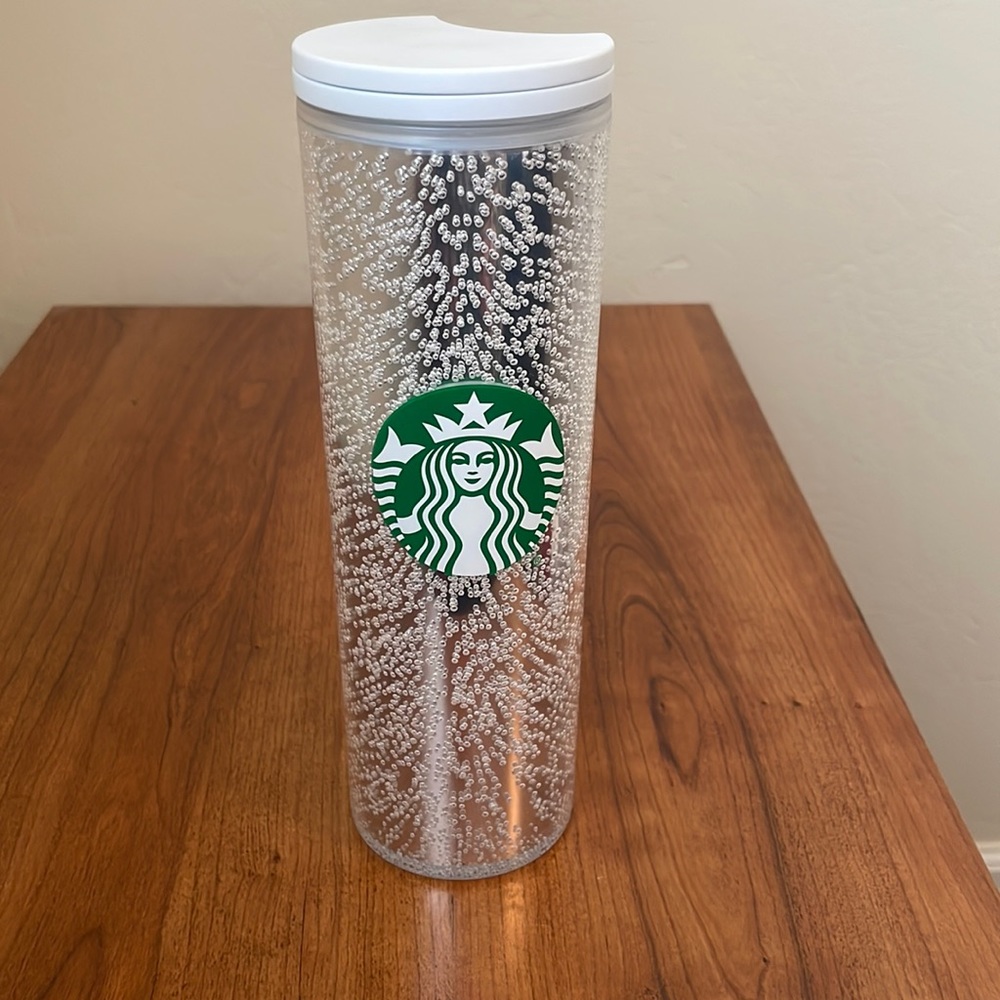 Starbucks: Silver Bubble Holiday Cold Cups 16oz/473ml